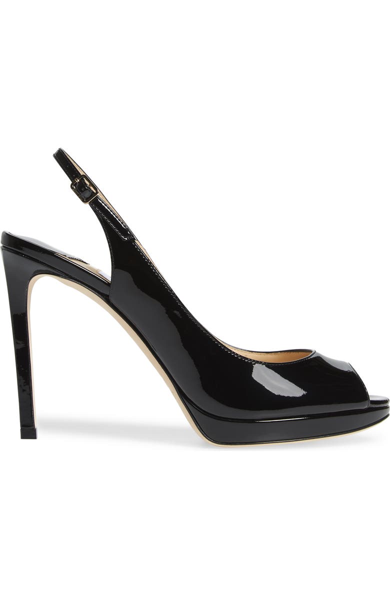Jimmy Choo Nova Patent Slingback Sandal, Alternate, color,