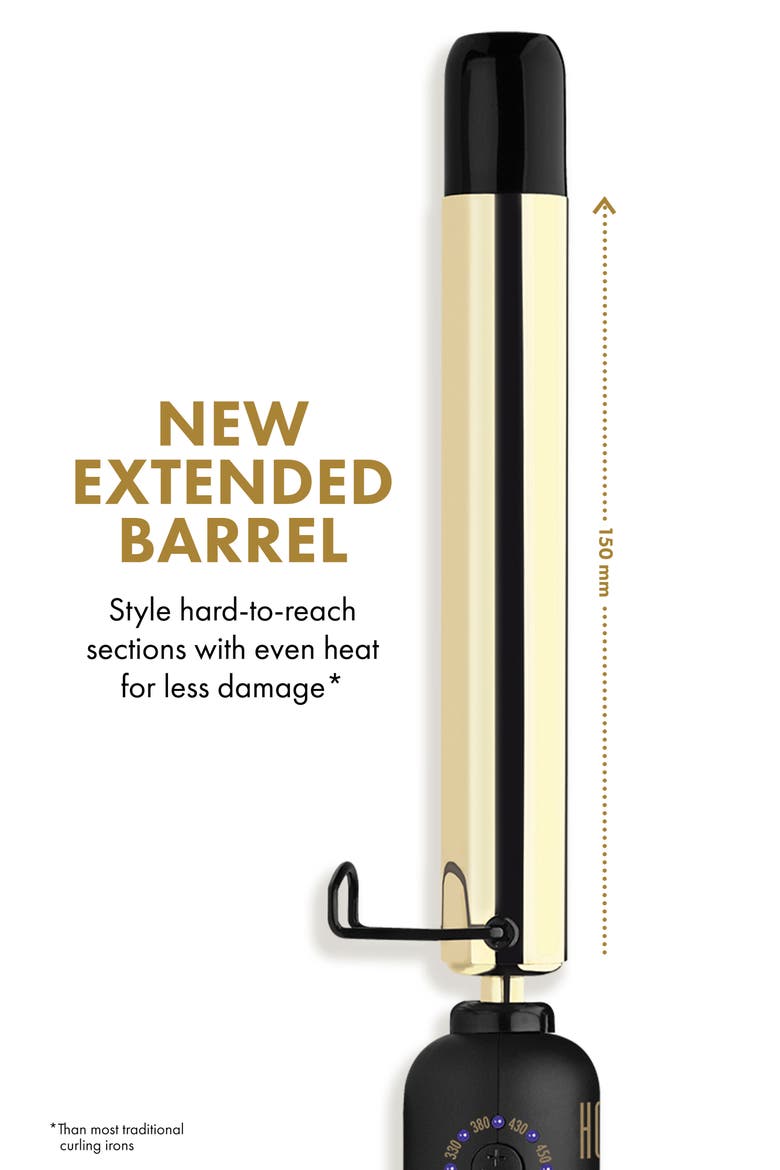 1 Inch Barrel Curling Iron Wand, Alternate, color, 24K GOLD