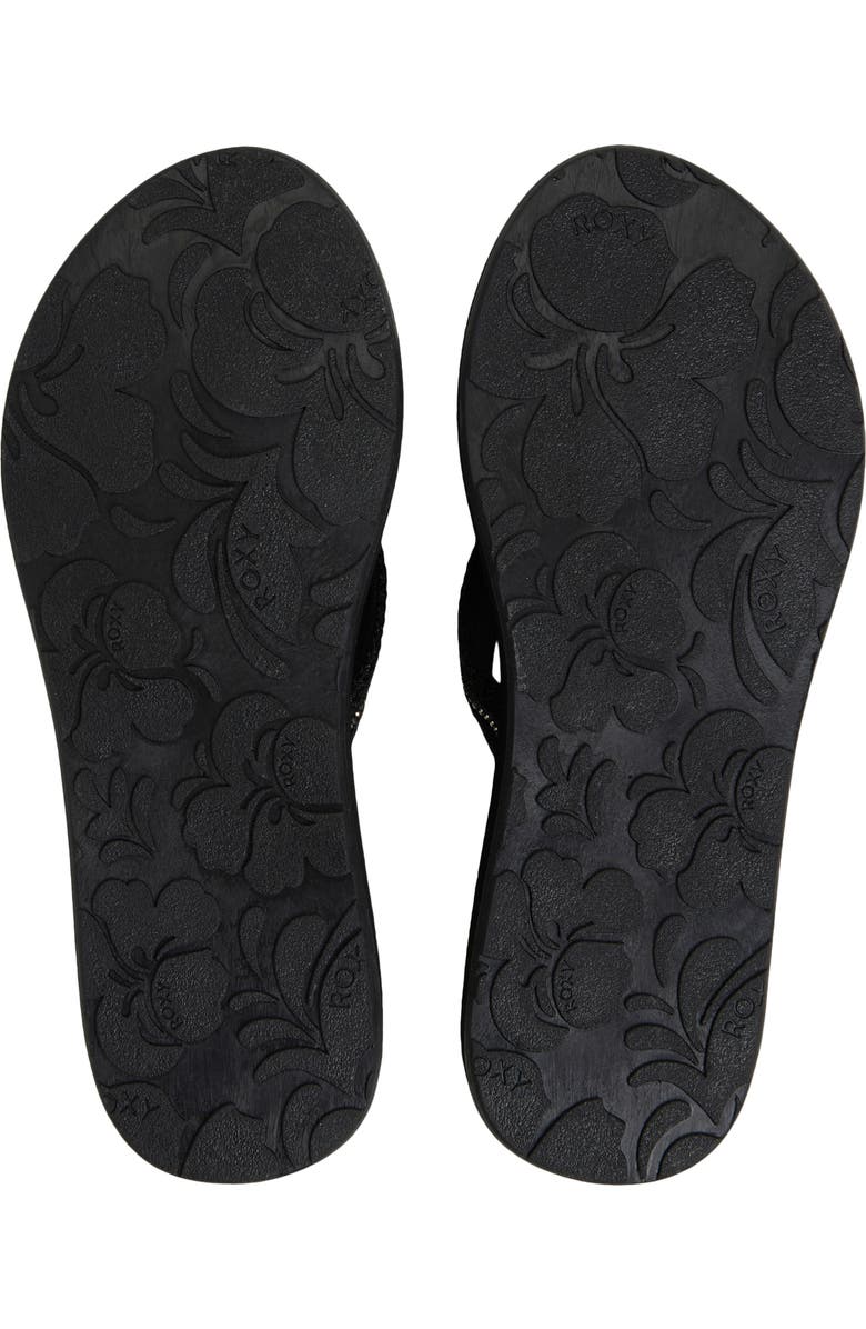 Roxy Embellished Flip Flop, Alternate, color,