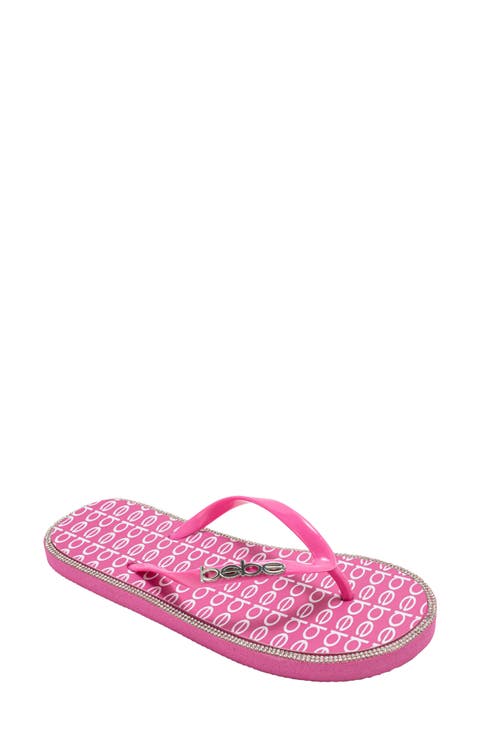 Logo Print Flip Flop (Women)