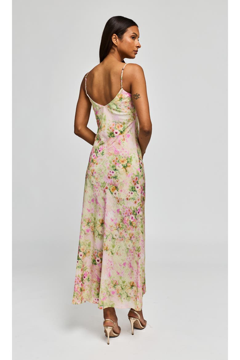 Marcella Floral Voile Dress, Alternate, color, Rose Cloud