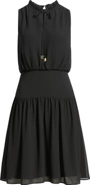 Vince Camuto Soufflé Chiffon Sleeveless Dress