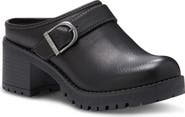 Eastland Nola Block Heel Lug Sole Clog