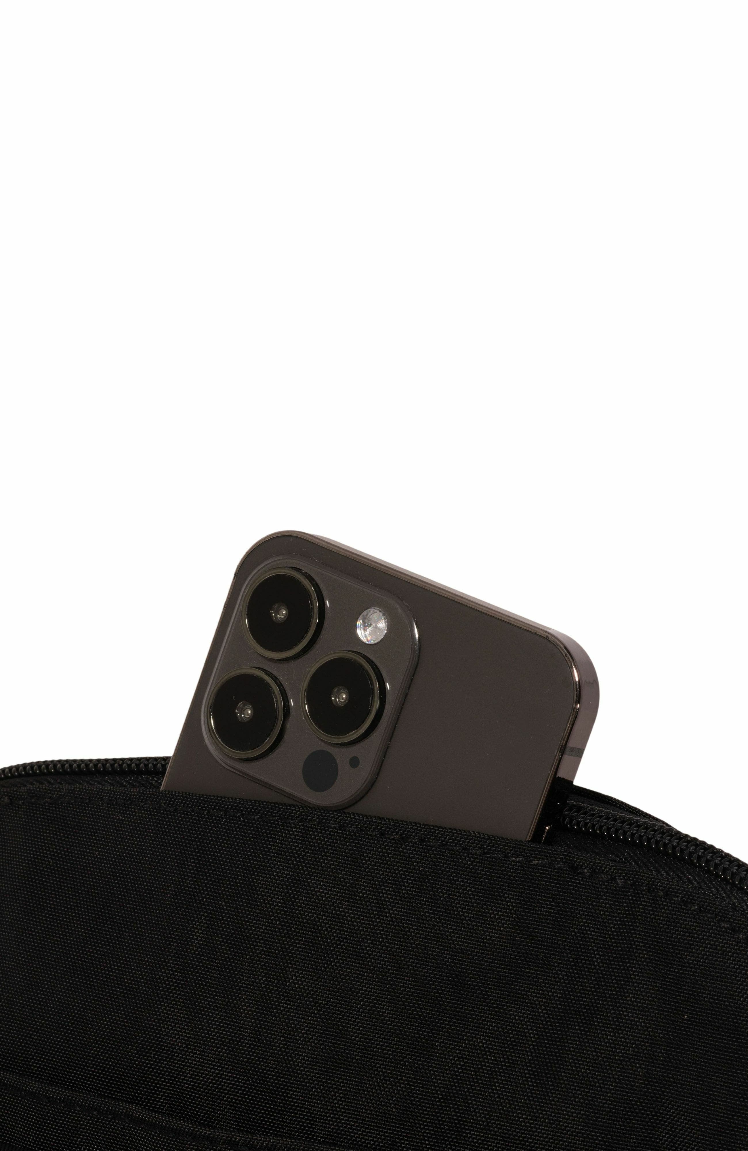 BAGGALLINI Coastal Flip Lock Crossbody Bag, Alternate, color, Black With Gold Hardware