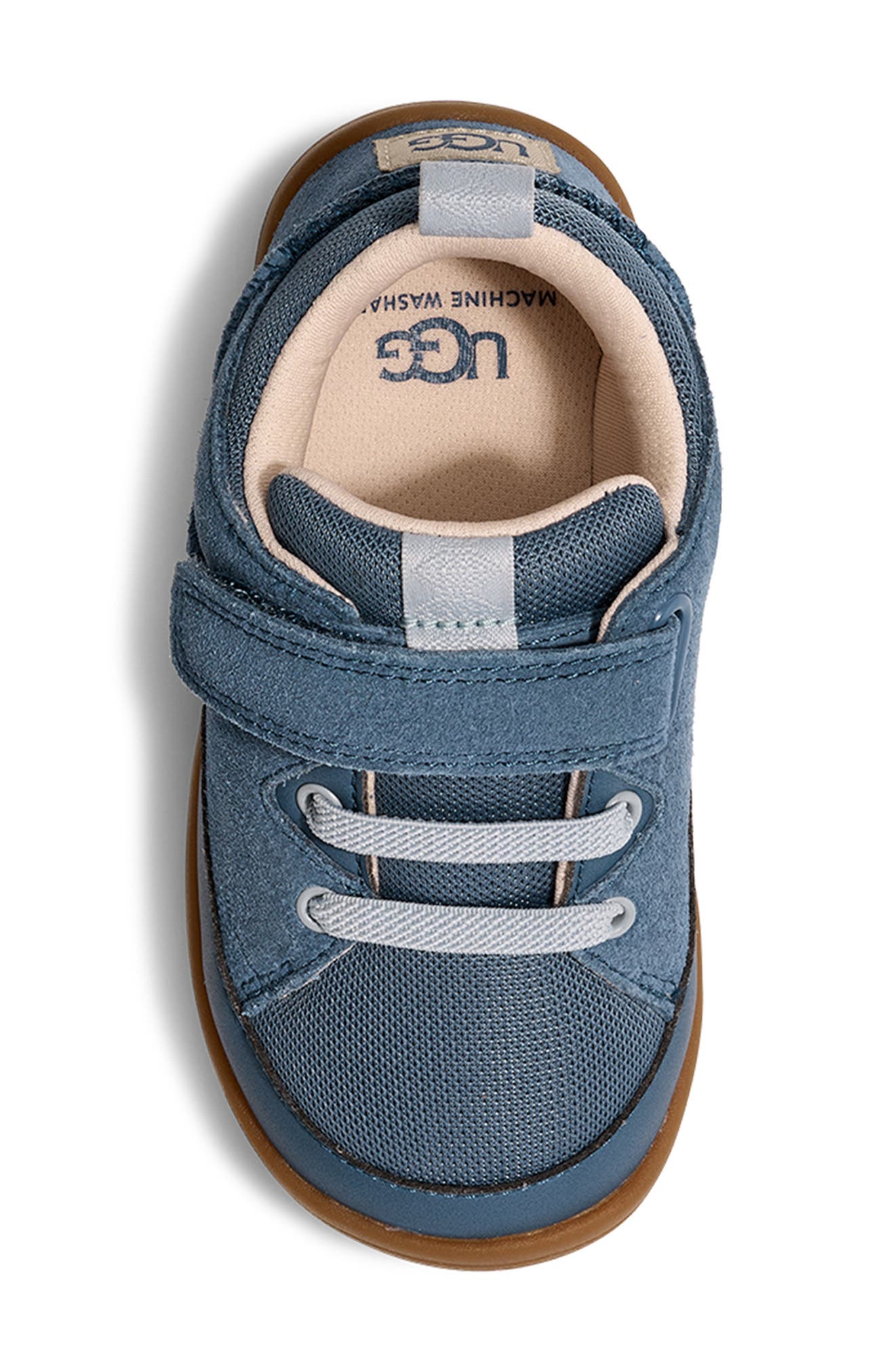 UGG<sup
®</sup
 Kids
 Adventurer Sneaker, Alternate, color, Pacific Blue