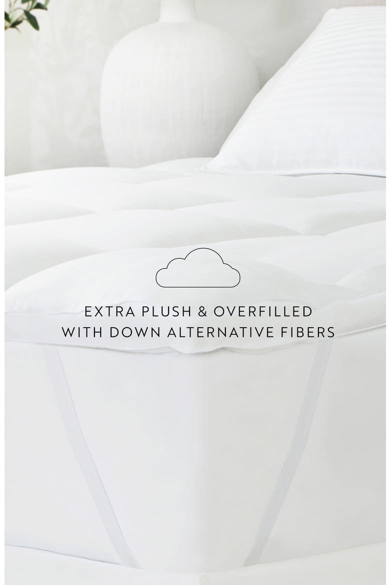 Mattress Topper, Alternate, color, WHITE