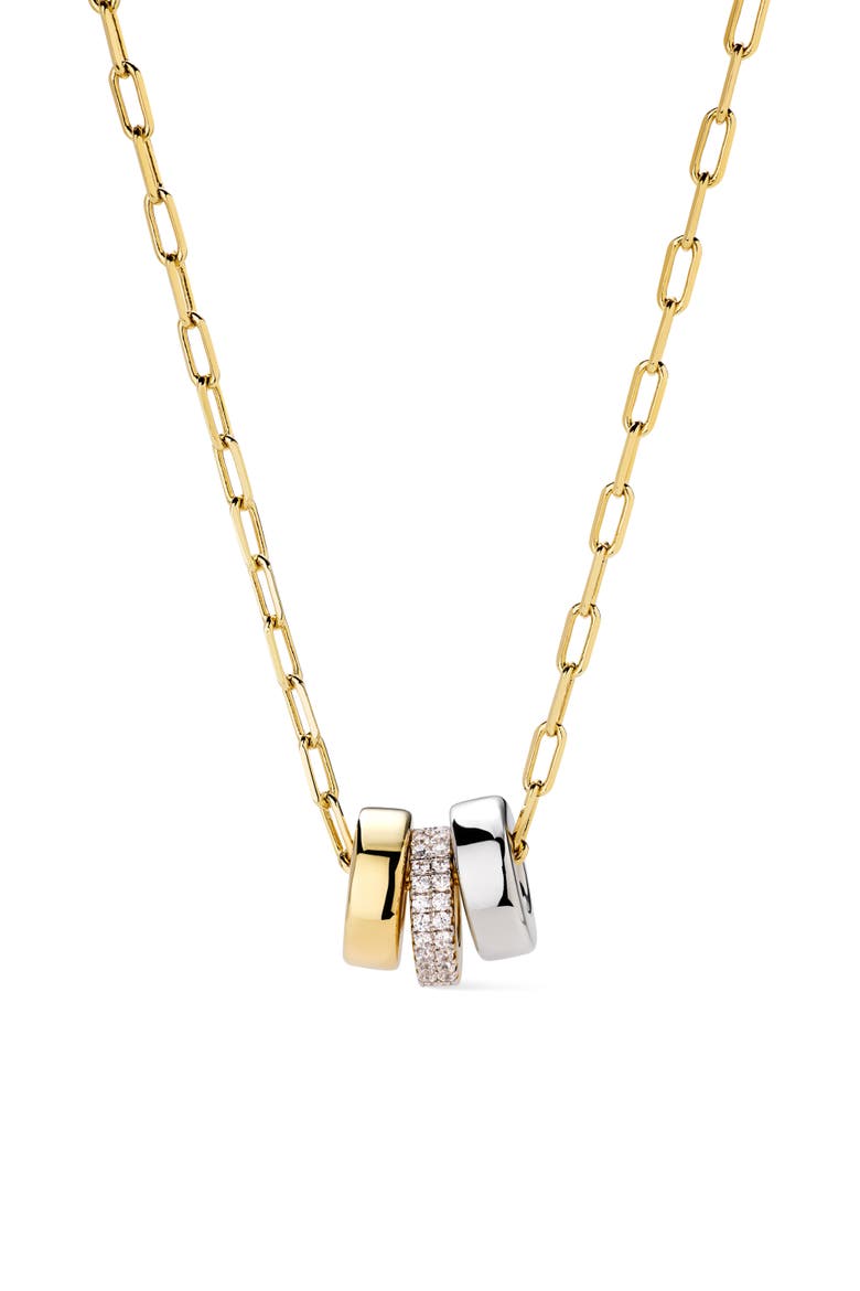 Charm Necklace - Tyler, Main, color, Gold