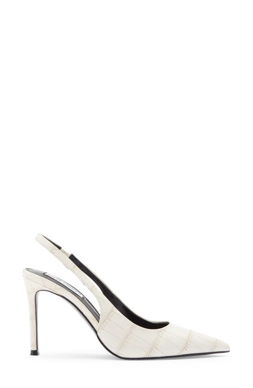 Steve Madden Juliya Slingback Pump In White