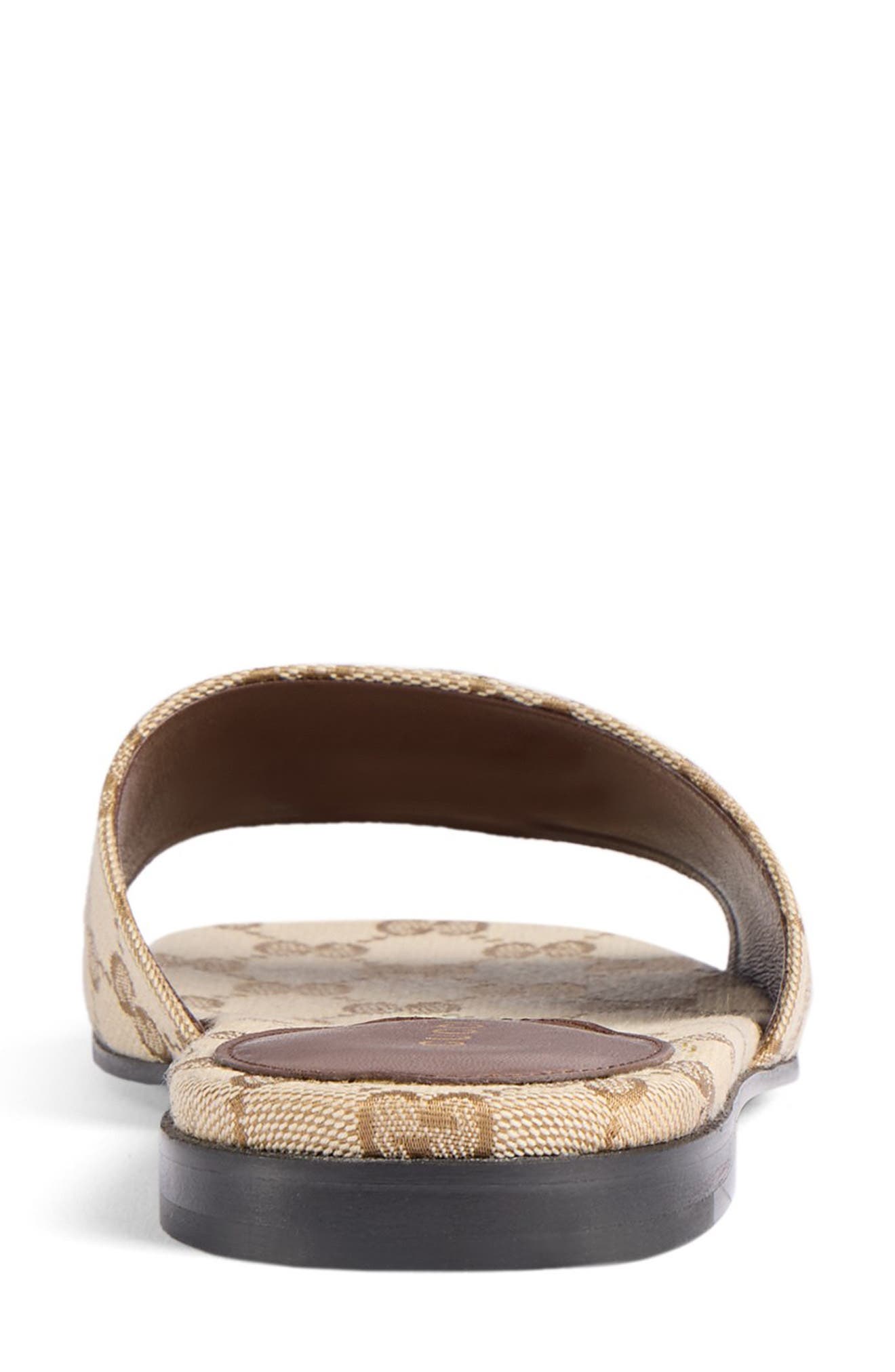 Interlocking-G Slide Sandal, Alternate, color, ROPE BEIGE