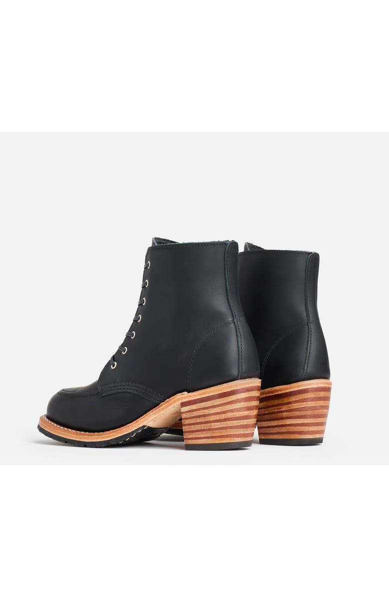 Red Wing Heritage Clara Boundary Leather Boot, Alternate, color, Black Boundary