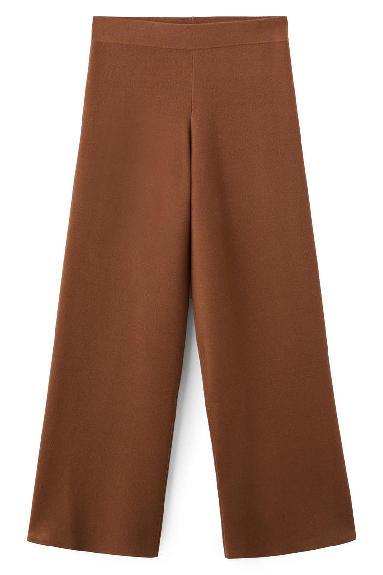 Straight Leg Knit Pants, Alternate, color, CARAMEL