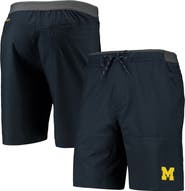 Columbia Men's Columbia Navy Michigan Wolverines Twisted Creek Omni-Shield Shorts