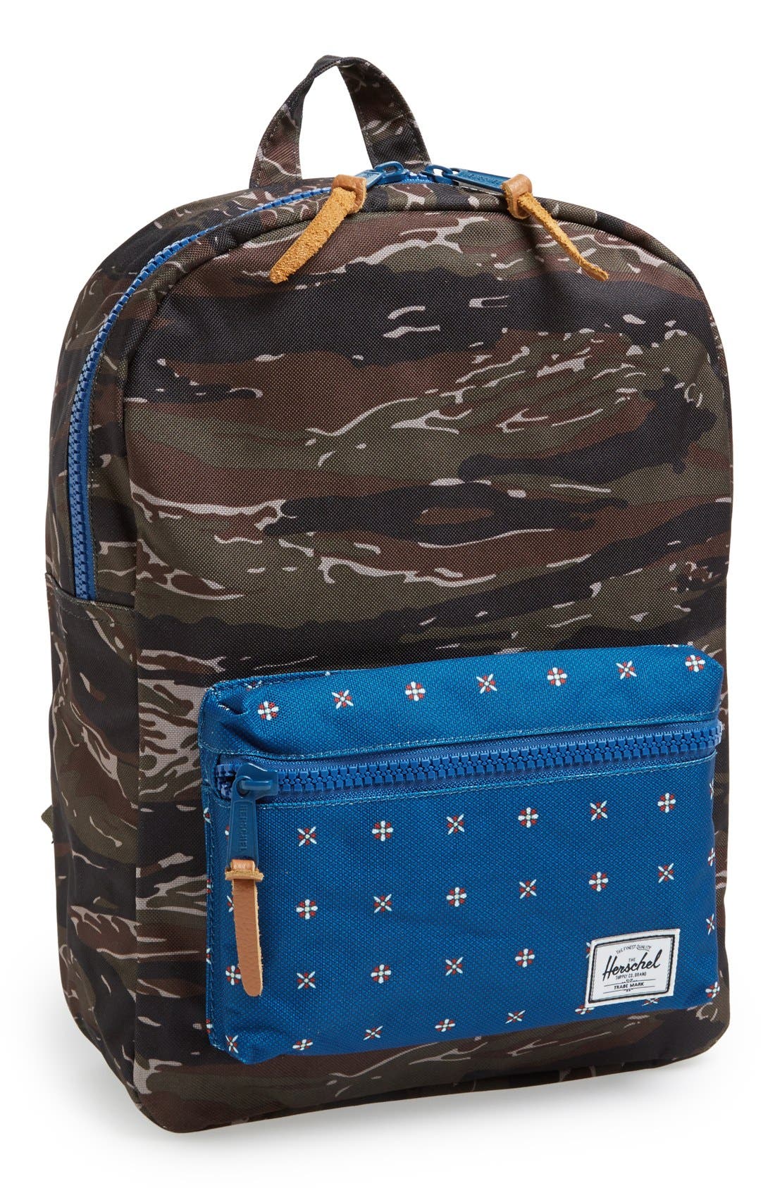 'Settlement' Tiger Camo Backpack, Main, color, TIGER CAMO/ HYDE