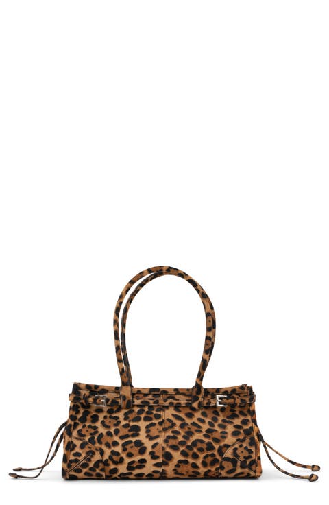 Pesky Genuine Calf Hair Shoulder Bag