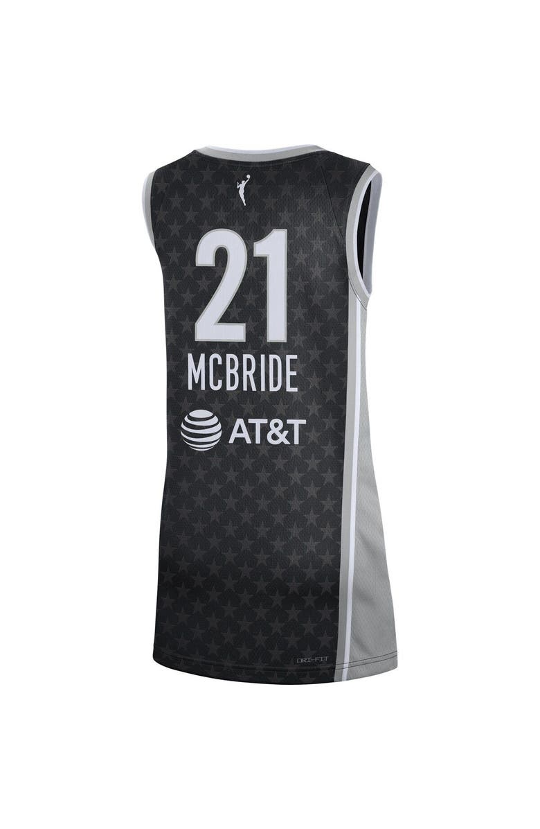 Nike Women's Nike Kayla McBride Black Minnesota Lynx 2021 Rebel Edition Victory Player Jersey, Alternate, color,