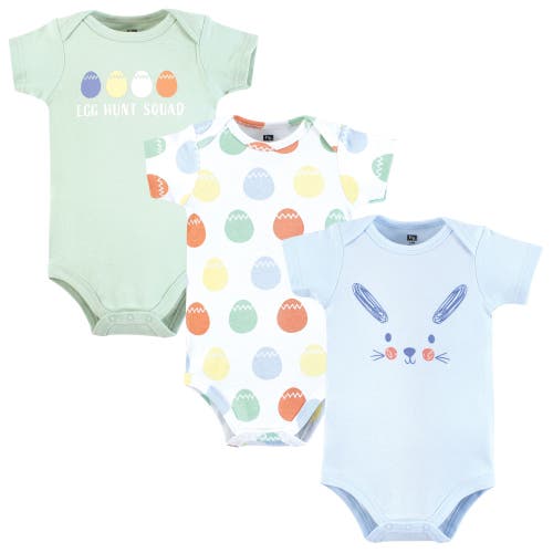 Hudson Baby Soft Cotton Bodysuit Triple Pack