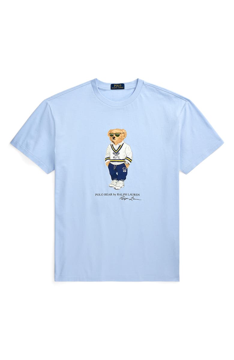 Polo Ralph Lauren Classic Fit Polo Bear Cotton Graphic T-Shirt, Alternate, color, 