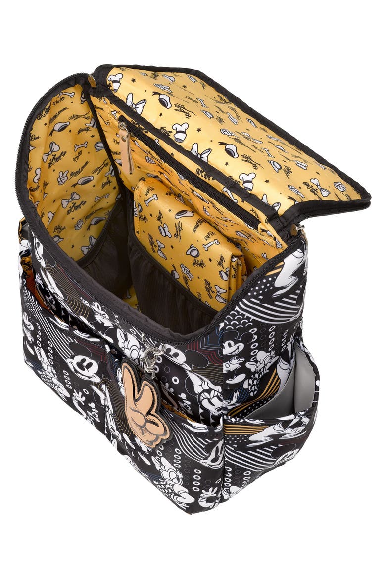 x Disney Mickey & Friends Method Diaper Backpack, Alternate, color, BLACK