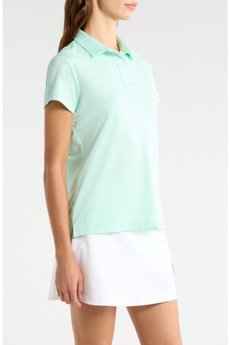 Ava Short Sleeve Performance Golf Polo, Alternate, color, MINT