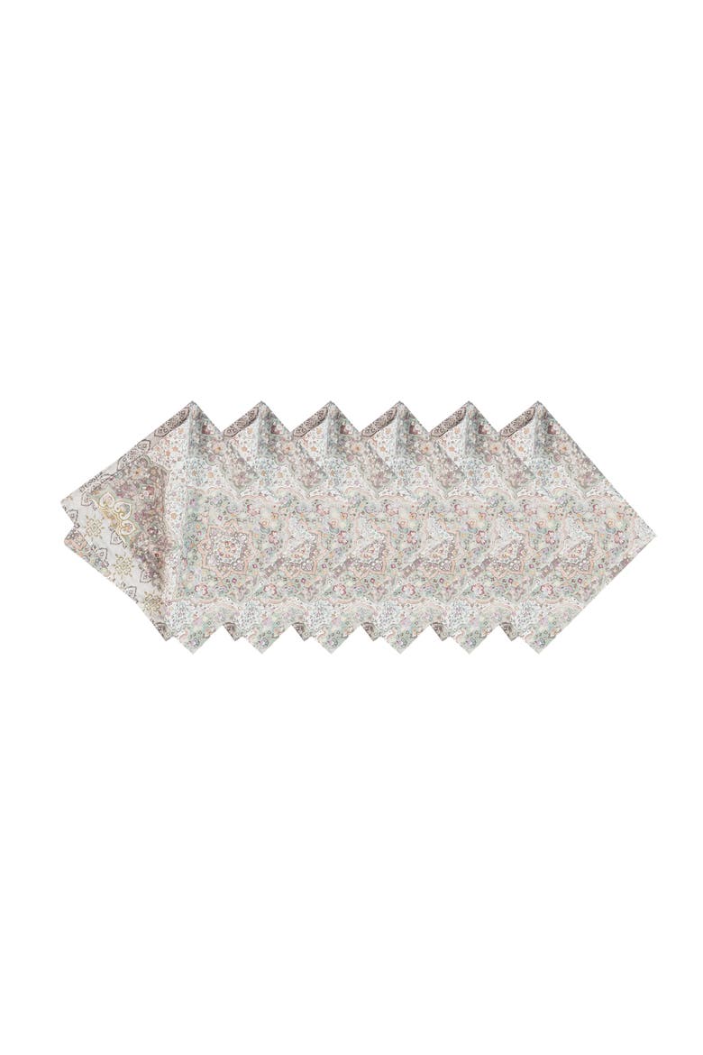 Elaina Cloth Napkin Set of 6, Alternate, color, Blue