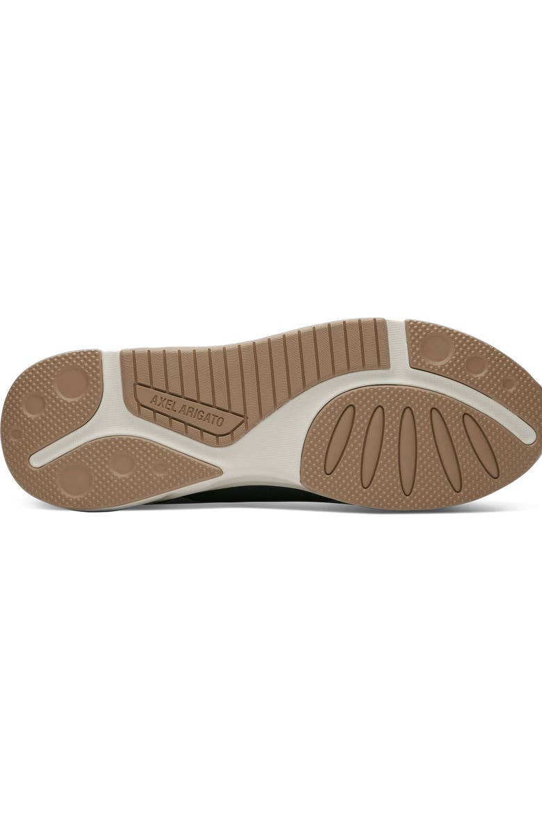 Axel Arigato Genesis Neo Leather Runner, Alternate, color, Off Black/Tan