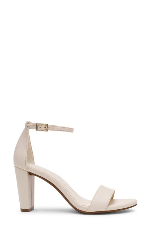 Anne Klein Kourtney Ankle Strap Sandal In Neutral