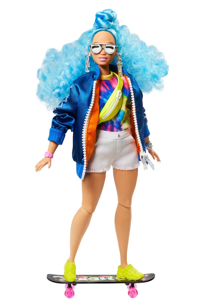 Barbie® Extra Fashion Doll, Alternate, color, BLUE