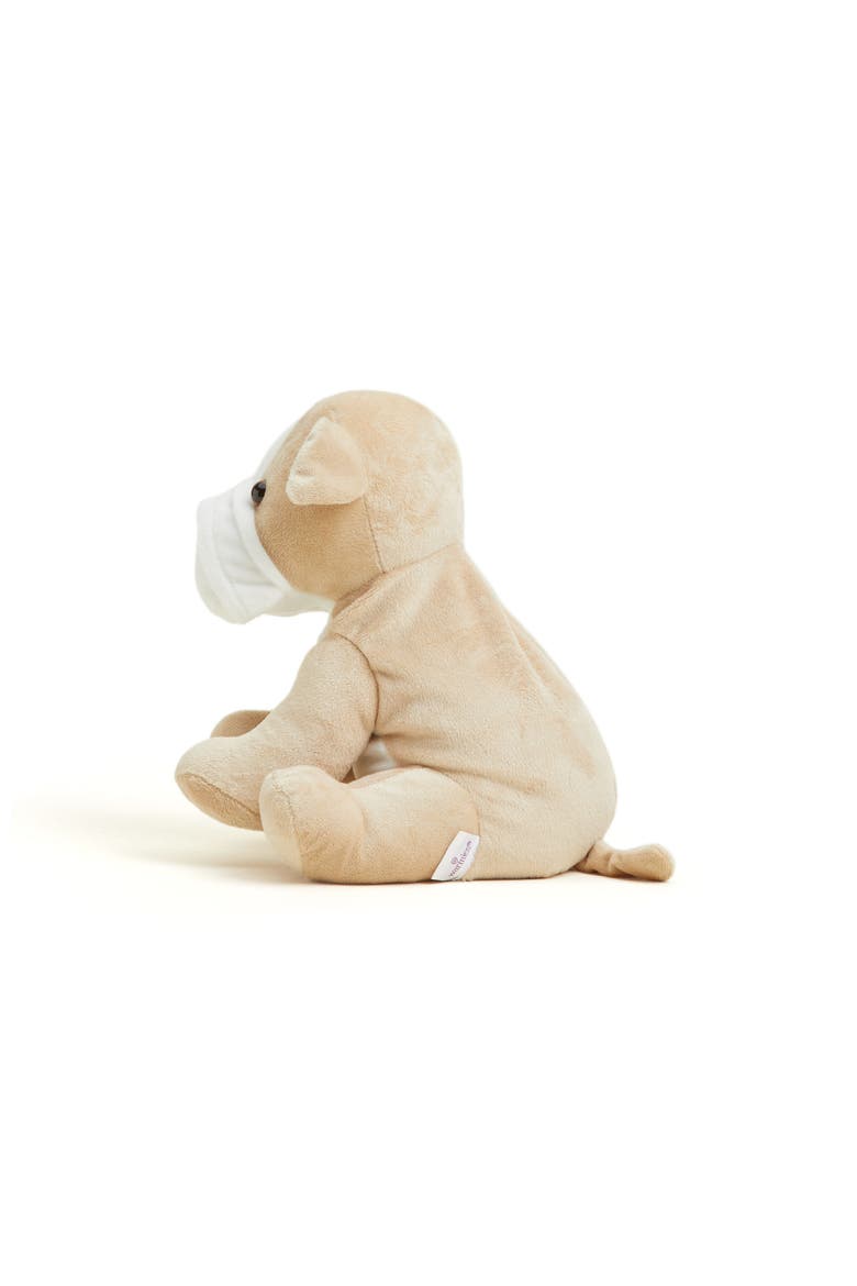 Bull Dog Plush Toy, Alternate, color, Light Beige