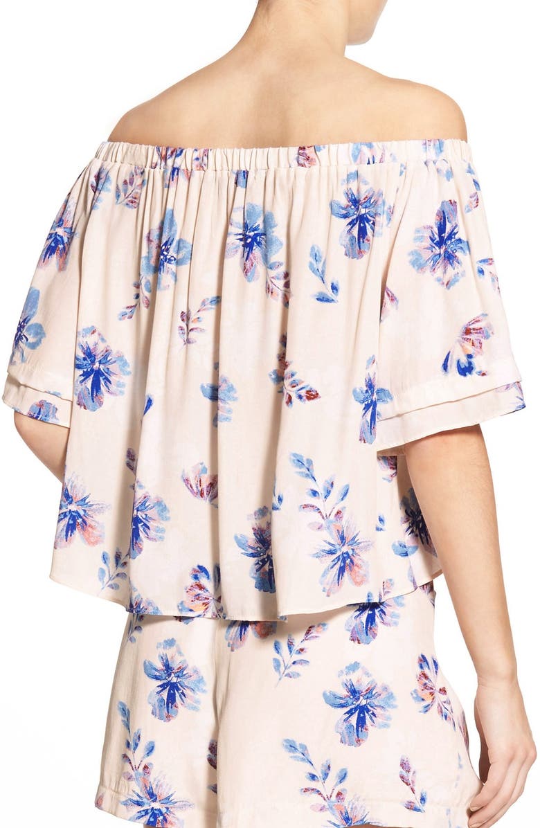 ASTR the Label ASTR 'Savannah' Off the Shoulder Top, Alternate, color, 