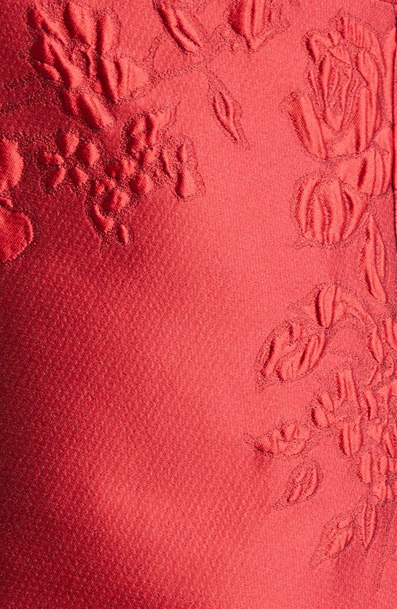 Emilia Wickstead Einna Rose Jacquard Minidress, Alternate, color,