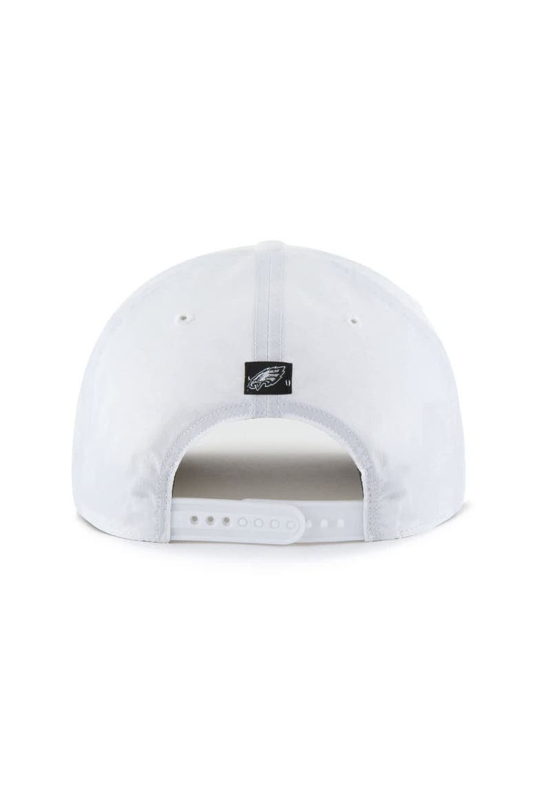 Men's '47 White Philadelphia Eagles Brrr Fairway Hitch Adjustable Hat, Alternate, color, White