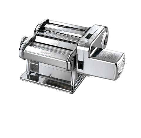 Atlas 150 Atlasmotor Electric Pasta Machine, Silver