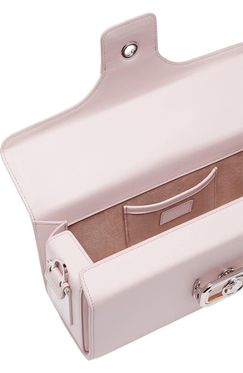 Lanvin Medium Leather Pencil Cat Bag, Alternate, color, Rosé