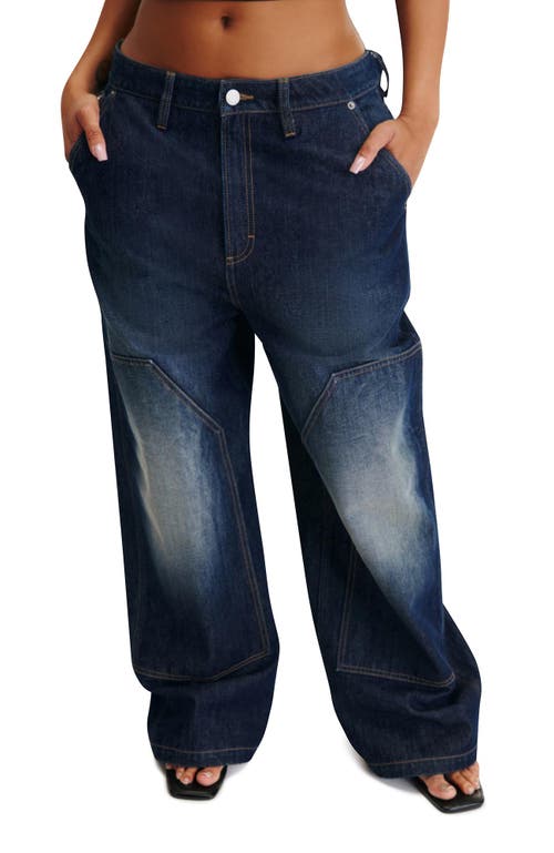 Cotton On Curvy Boyfriend Super Baggy Jean In Black