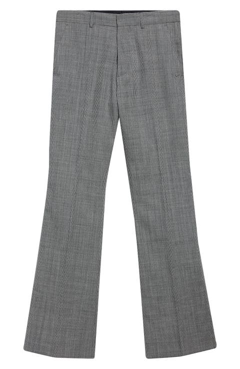 MA Fit Houndstooth Wool Trousers