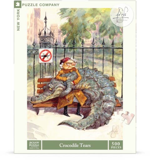 Crocodile Tears 500 Piece Puzzle