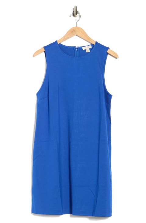 Sleeveless Ponte Shift Dress