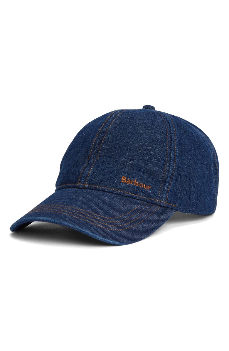 Barbour Grindle Denim Cap, Alternate, color,
