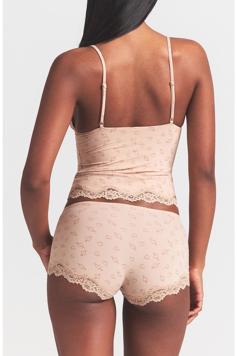 Fits Everybody Lace Triangle Camisole, Alternate, color, MICA SKETCHED HEARTS