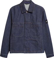 Stone Island Denim Coach's Jacket