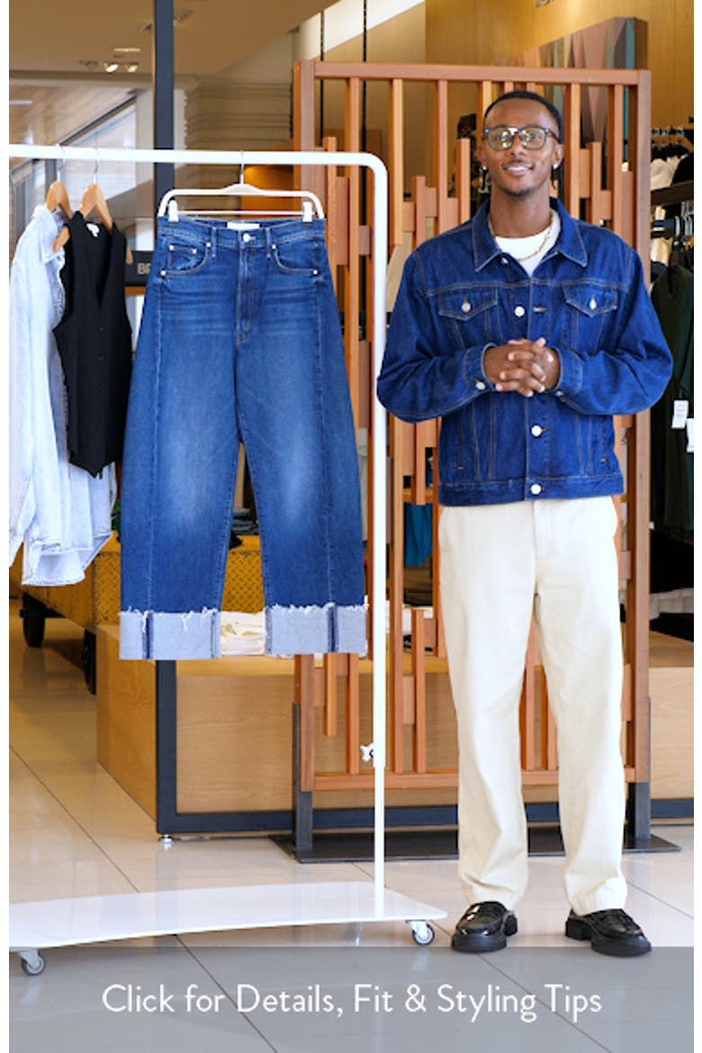 The Half Pipe Cuffed Ankle Wide Leg Jeans video