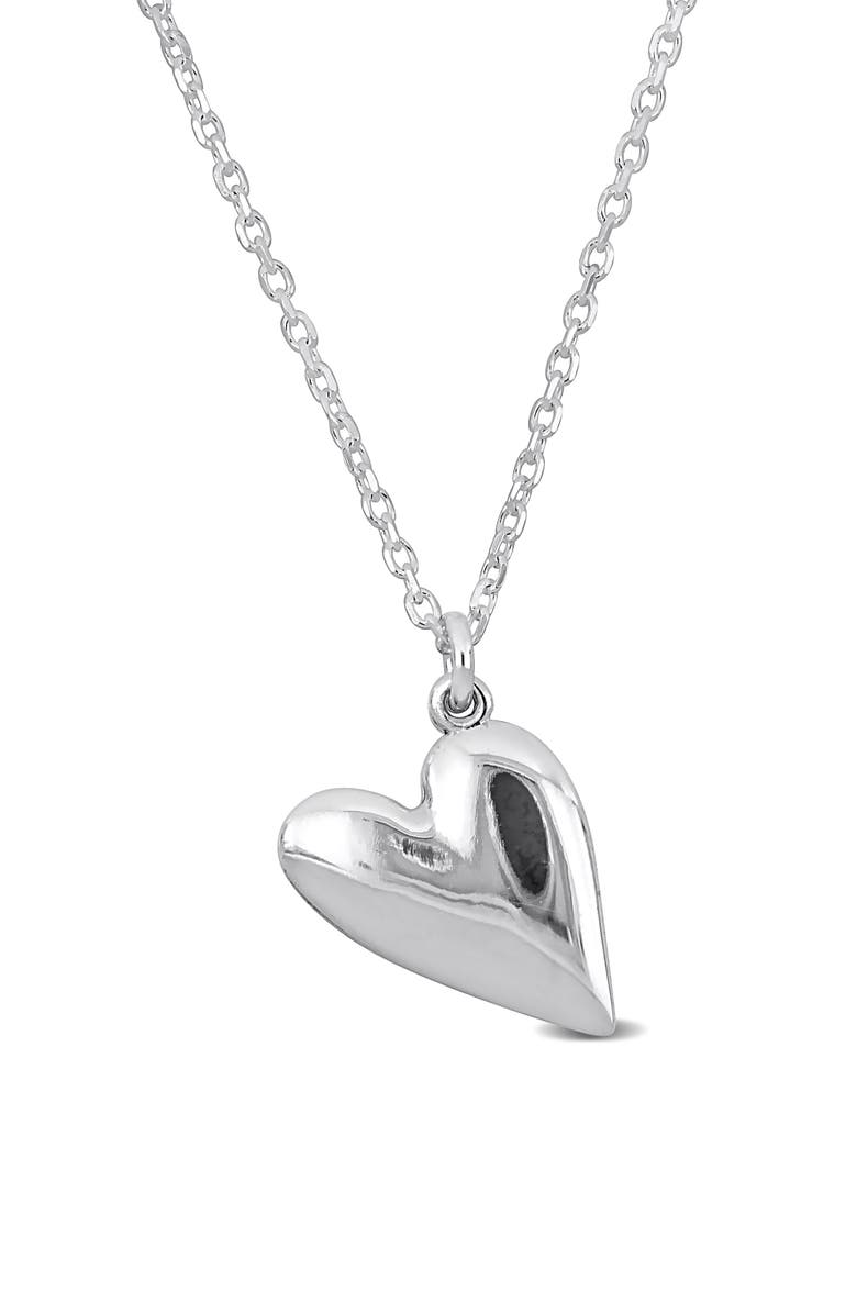DELMAR Heart Charm Pendant Necklace, Main, color,