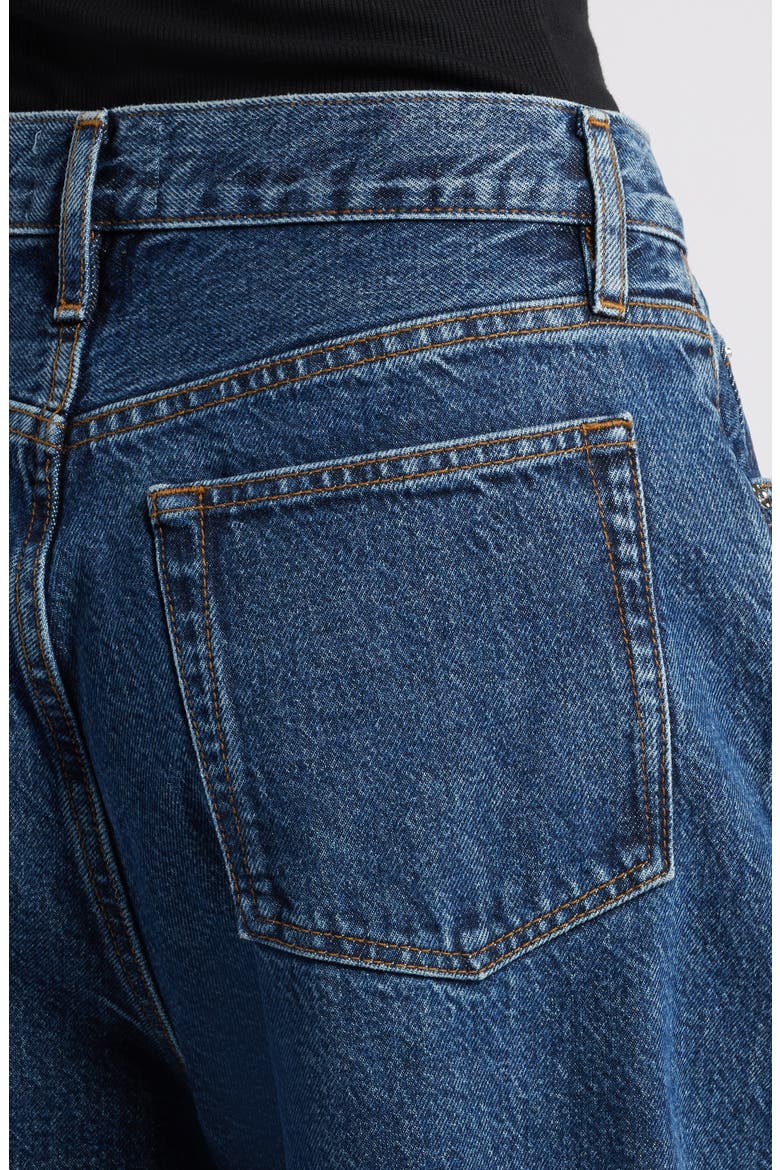 The Boy Denim Shorts, Alternate, color, HOMER