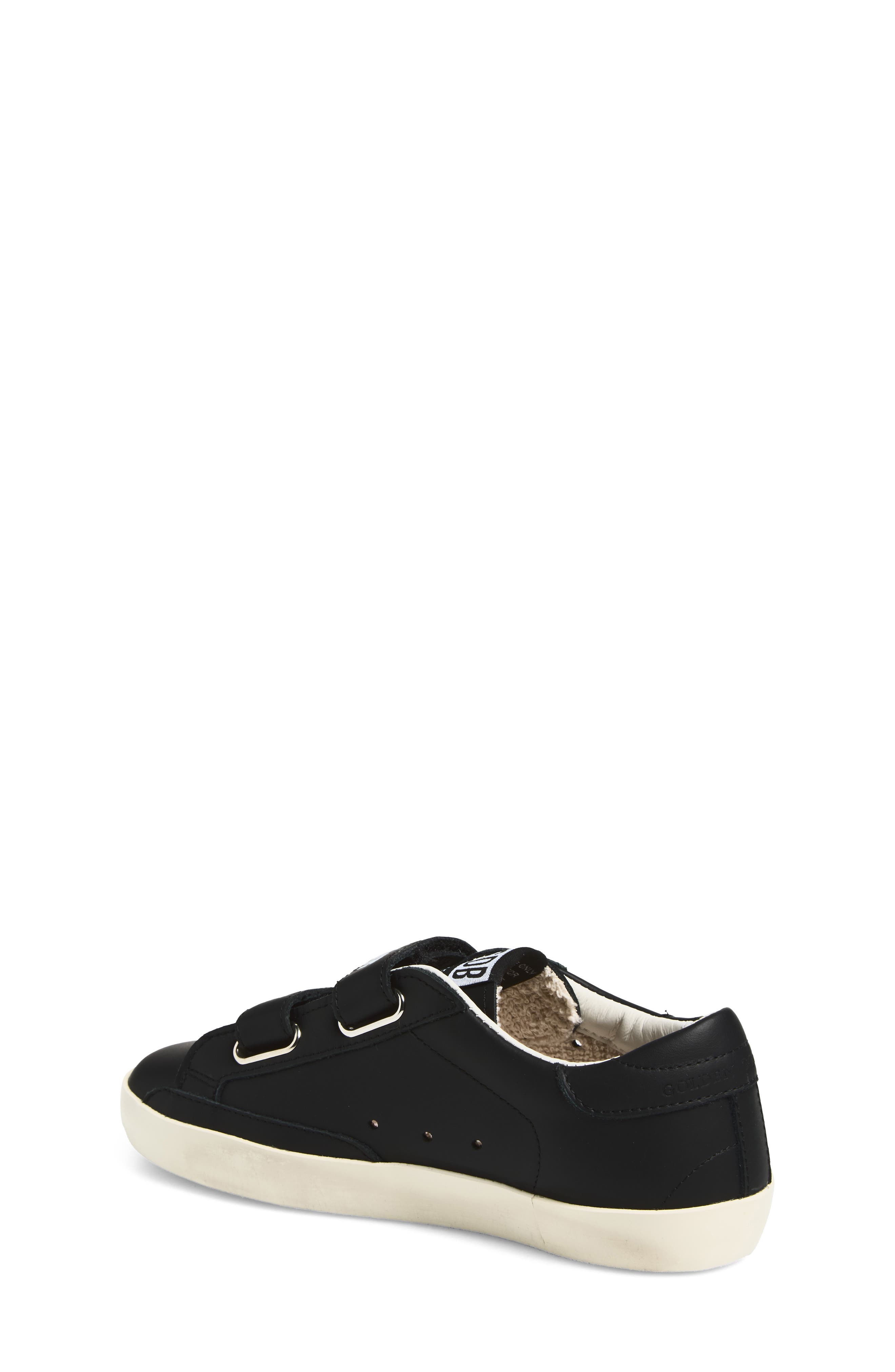 Golden Goose Kids' Old School Low Top Sneaker, Alternate, color, Black