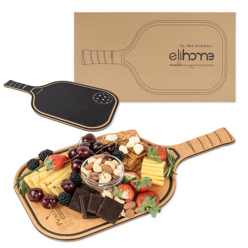 Eli Home Pickleball Charcuterie Cutting Board -"pickleball Is My Retirement Plan"
