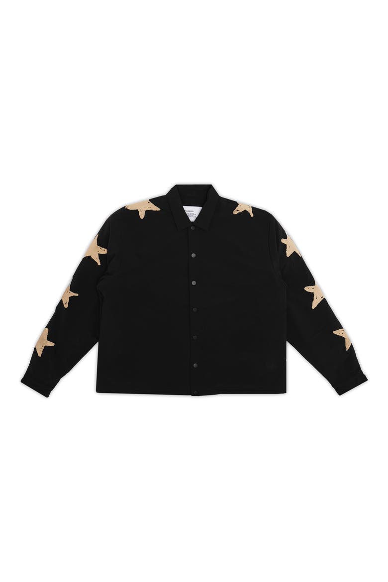 Cascade Canvas Coach's Jacket, Main, color, BLACK