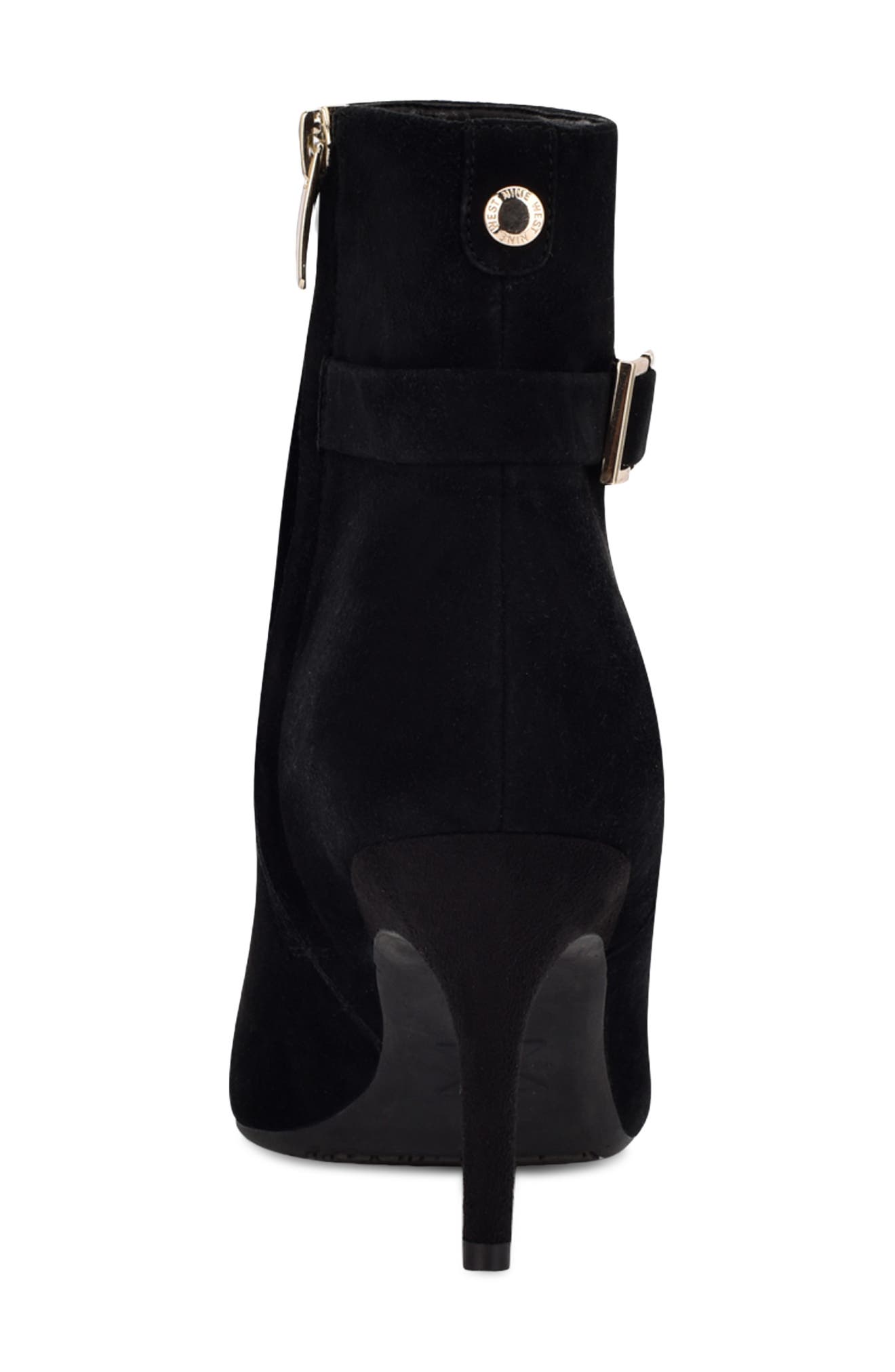 Nine West Dian Pointed Toe Bootie, Alternate, color, 