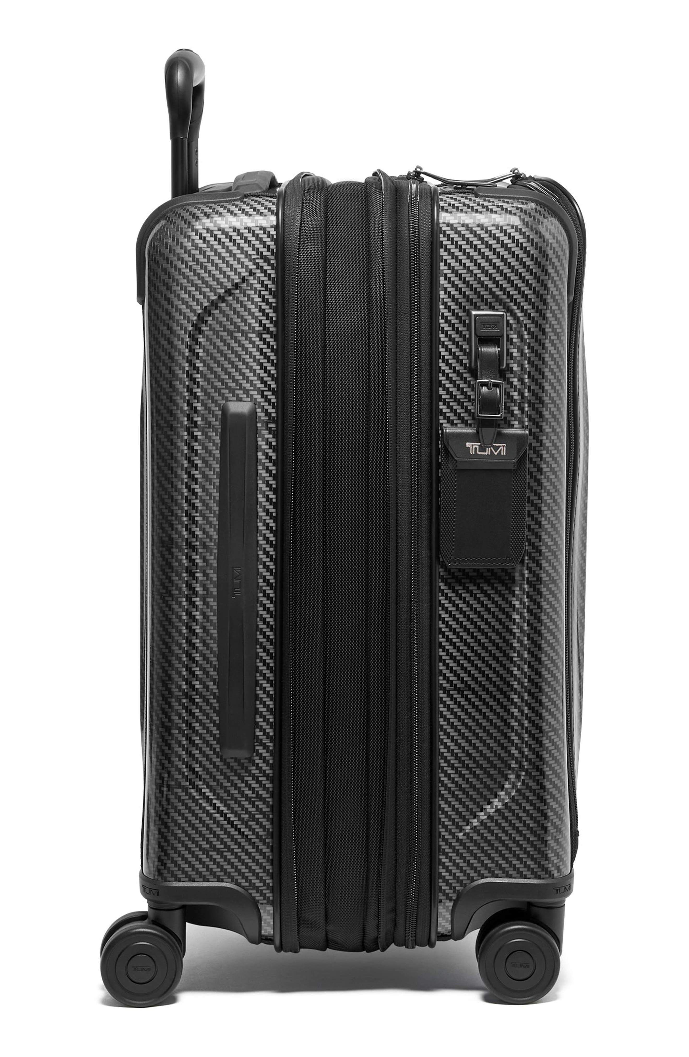 TUMI Tegra-Lite<sup
®</sup
 International Expandable Wheeled Carry-On Bag, Alternate, color, Black/ Graphite
