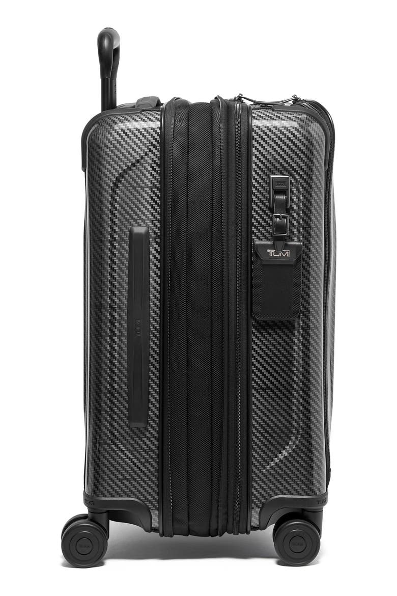 Tegra-Lite® Front Pocket Expandable Carry-On, Alternate, color, BLACK/ GRAPHITE