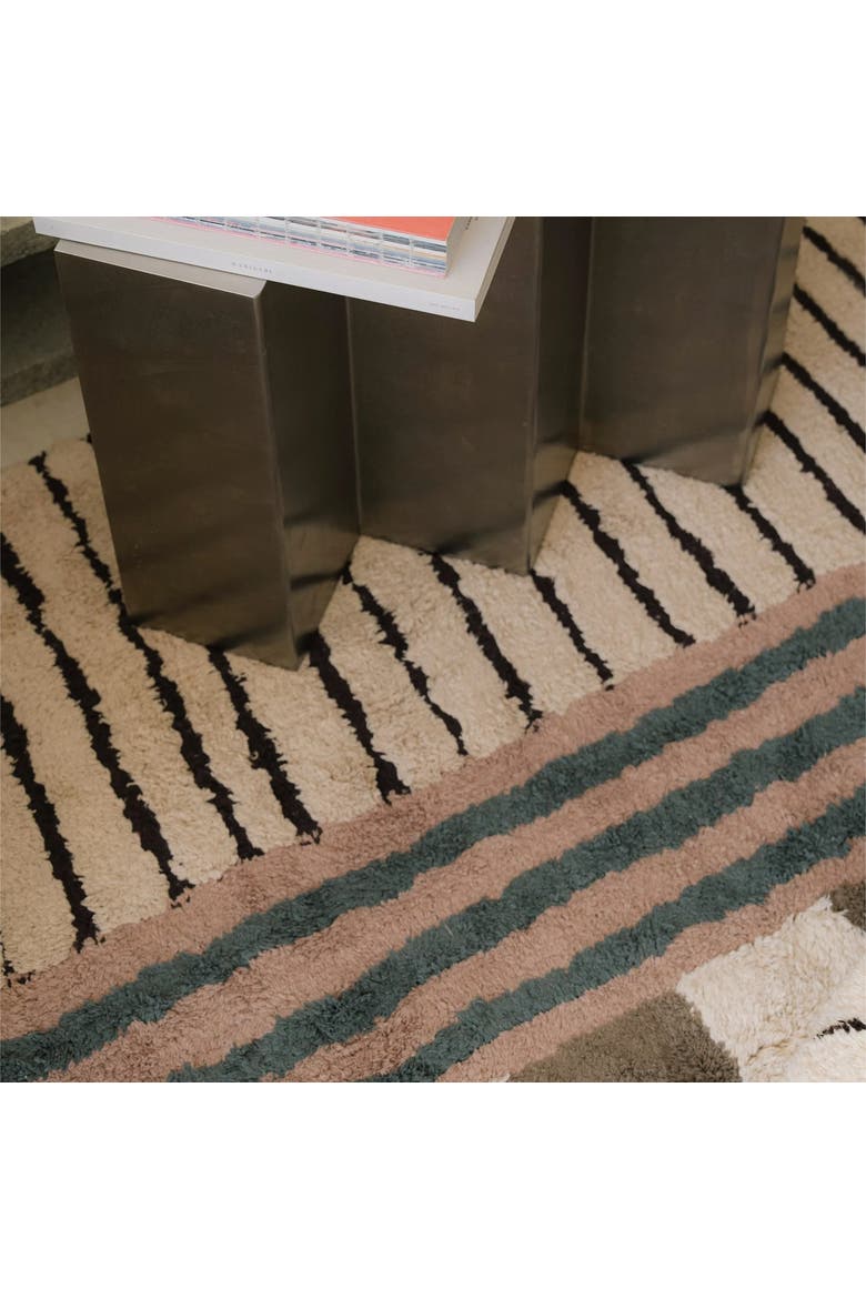 Washable Rug Color On Earth, Alternate, color, Natural, Brown
